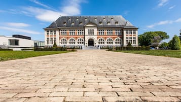 Voorkant van accommodatie