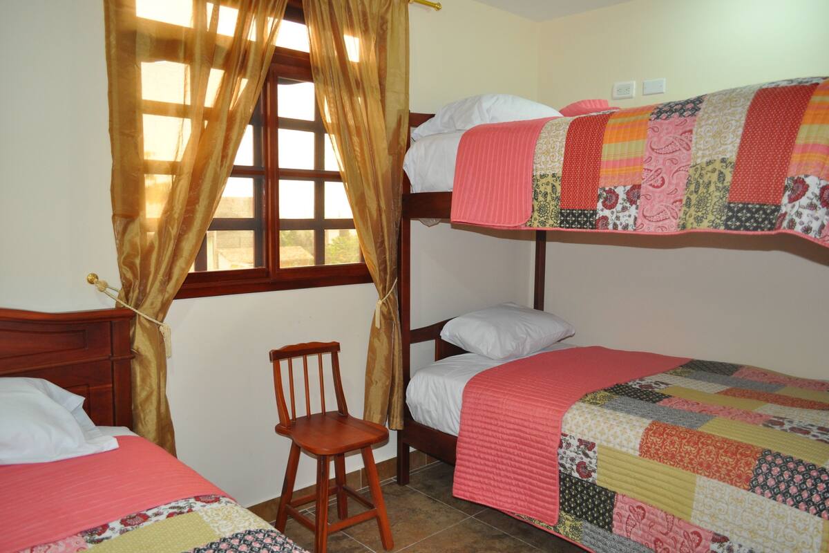 Free WiFi, bed sheets