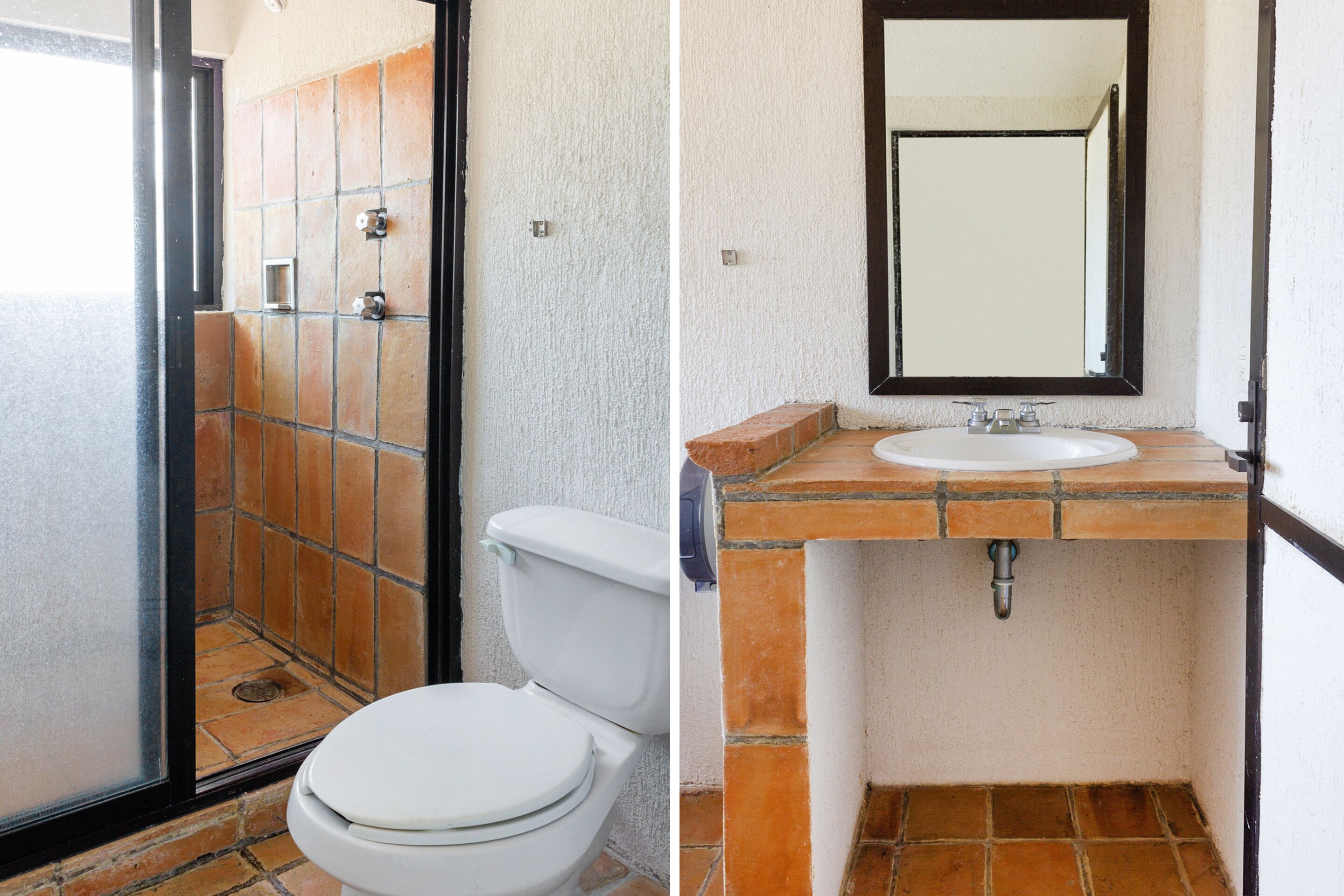 Habitación triple estándar | Baño | Regadera, secadora de cabello, toallas 