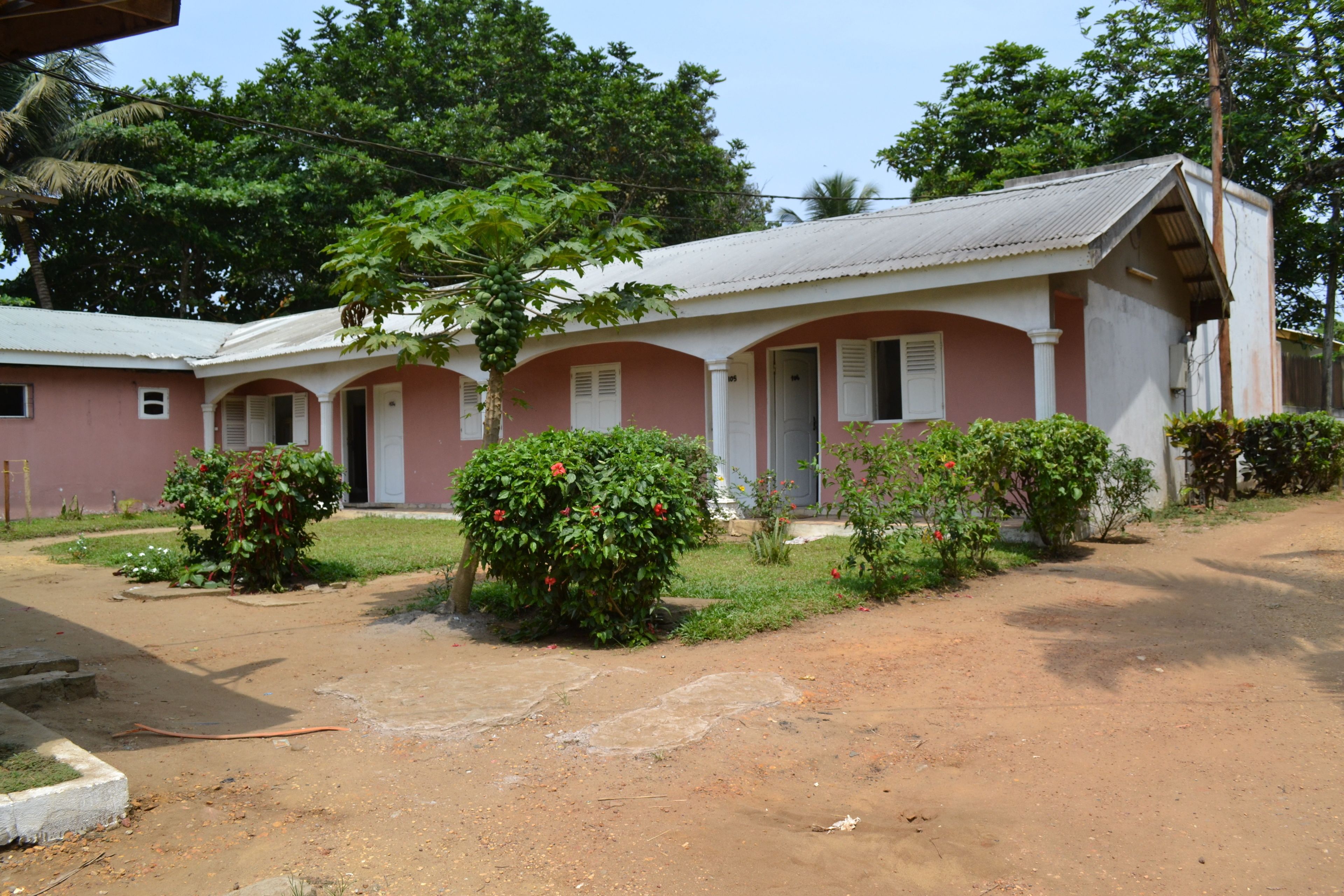 Terrein van de accommodatie