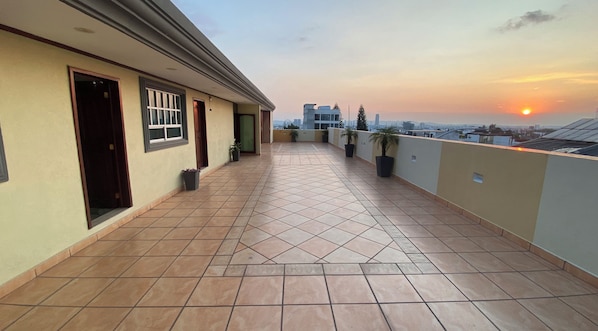 Rooftop terrace