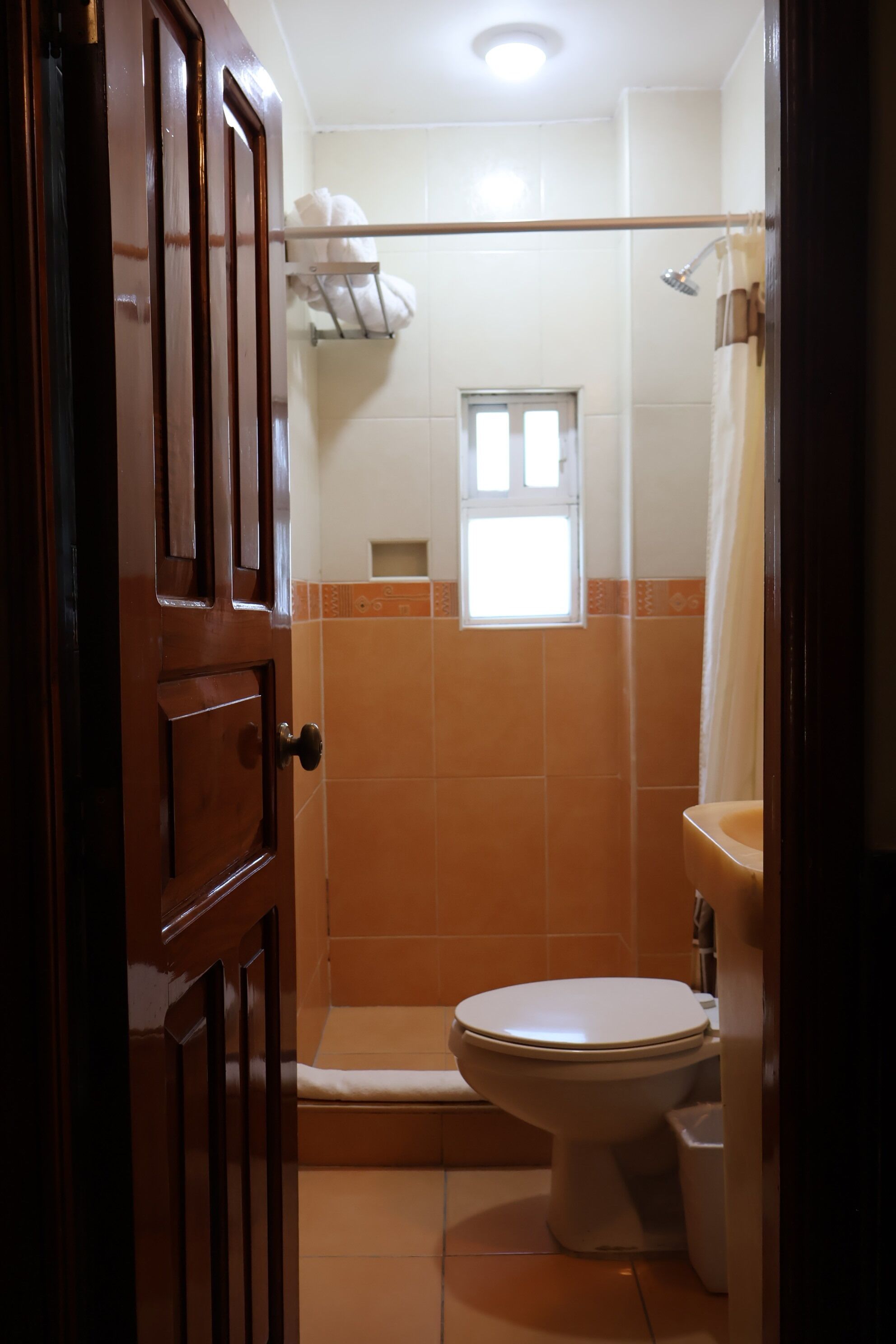 Habitación doble | Regadera en el baño