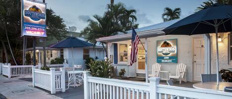 Façade de l’hébergement