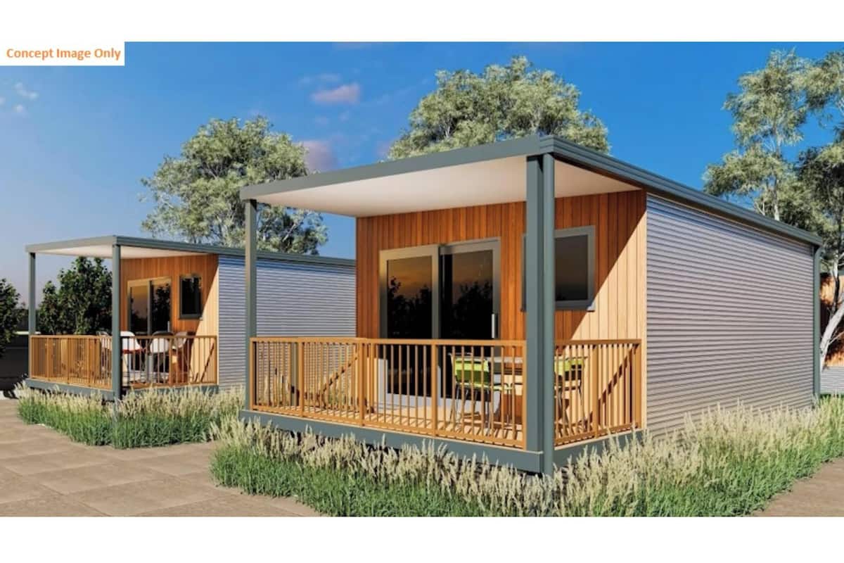 Standard Studio Cabin -Sleeps 4 | 2 bedrooms, free WiFi, bed sheets