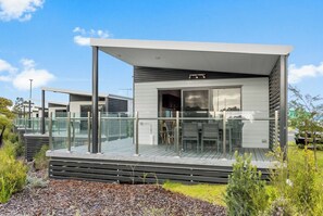 Cabaña superior | Balcón