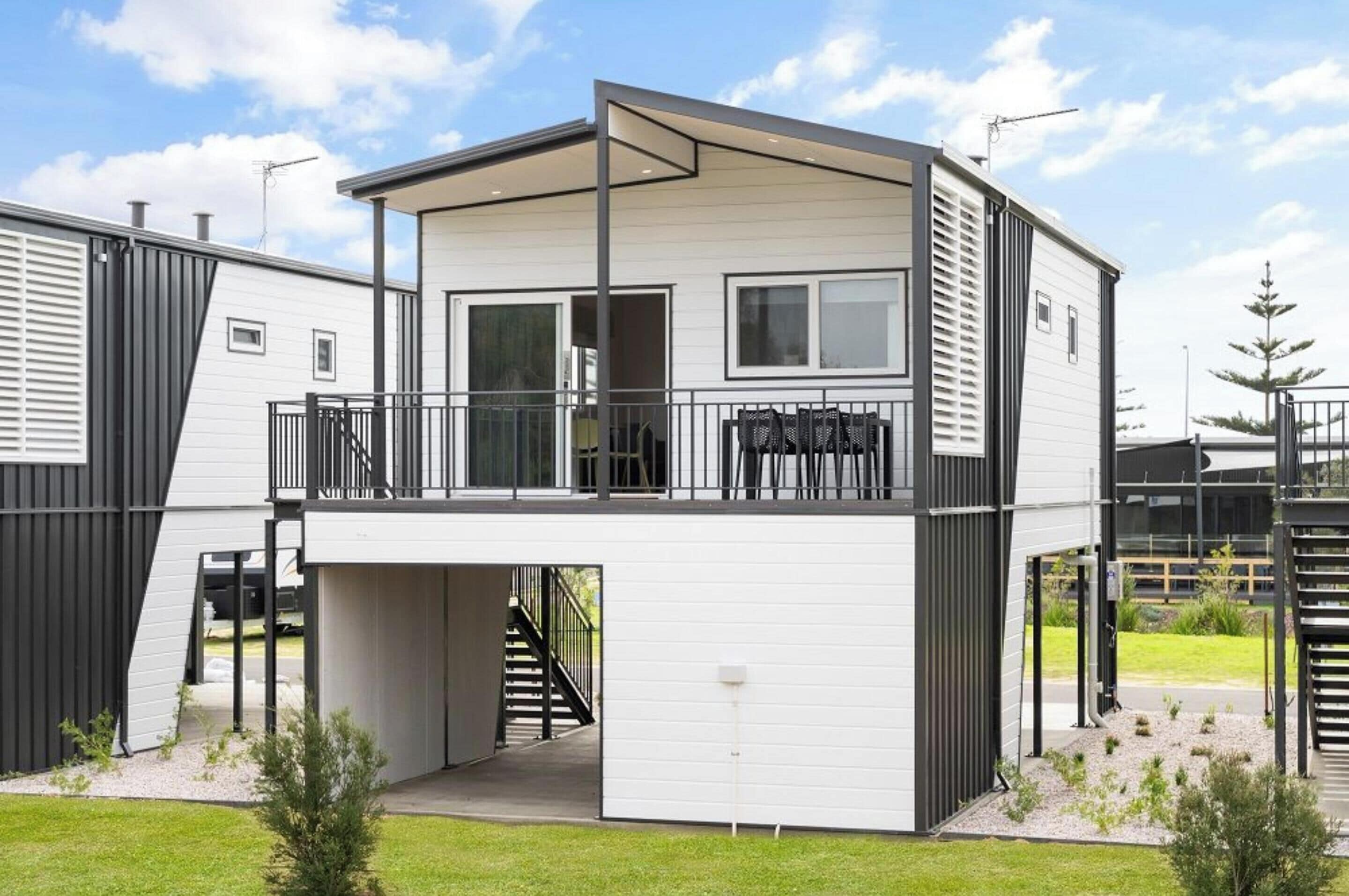 Deluxe-mökki, 2 makuuhuonetta (Sleeps 4) | Ilmainen Wi-Fi, vuodevaatteet