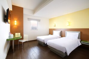 Caja de seguridad en la habitación, wifi gratis y ropa de cama 