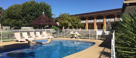 Seasonal outdoor pool