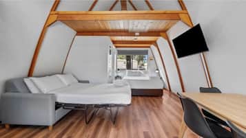 Cabaña estándar (A-Frame) | Wifi gratis y ropa de cama