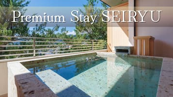 Suite Deluks, 2 kamar tidur, balkon, pemandangan kebun | Bathtub spa pribadi