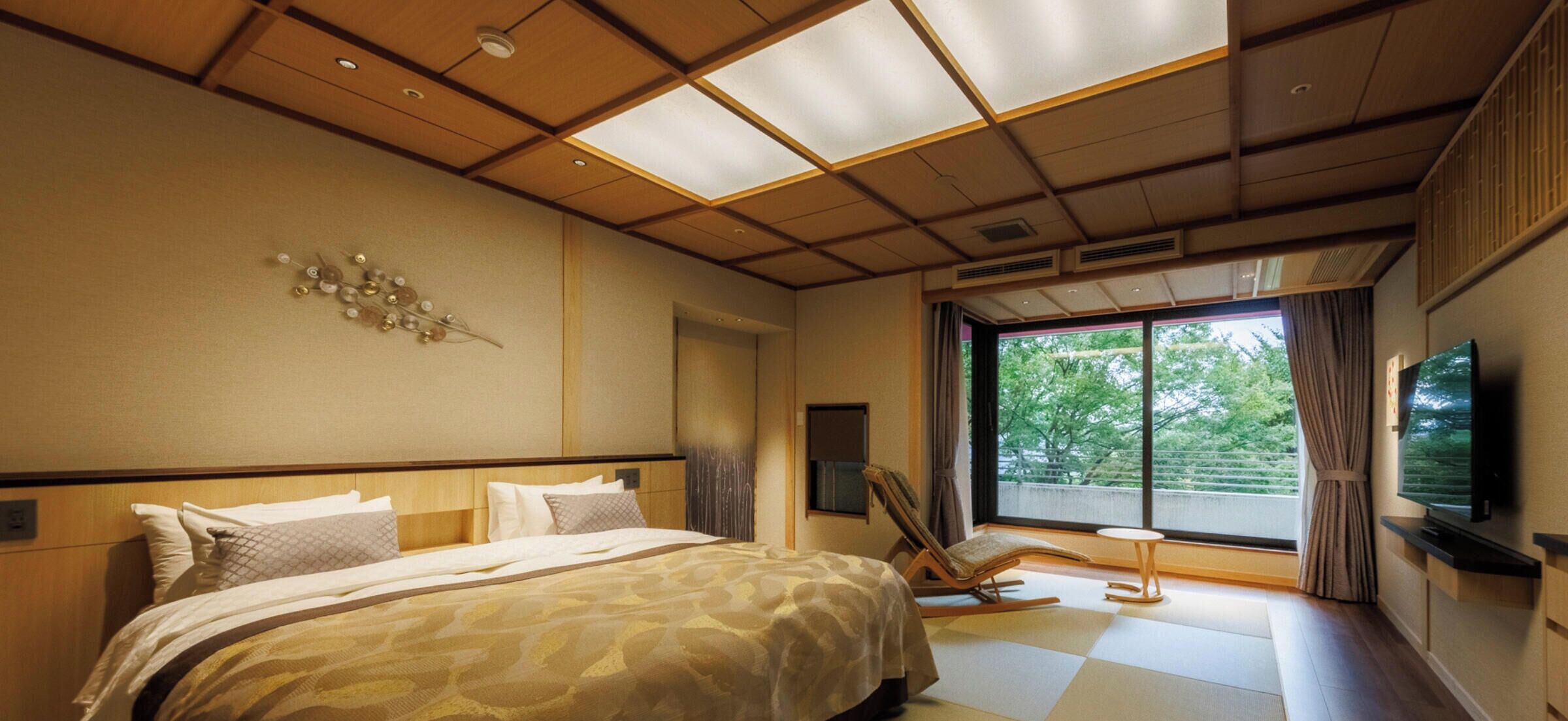 デラックス ダブルルーム 禁煙 ガーデンビュー | セーフティボックス (室内)、アイロン / アイロン台、WiFi (無料)、ベッドシーツ