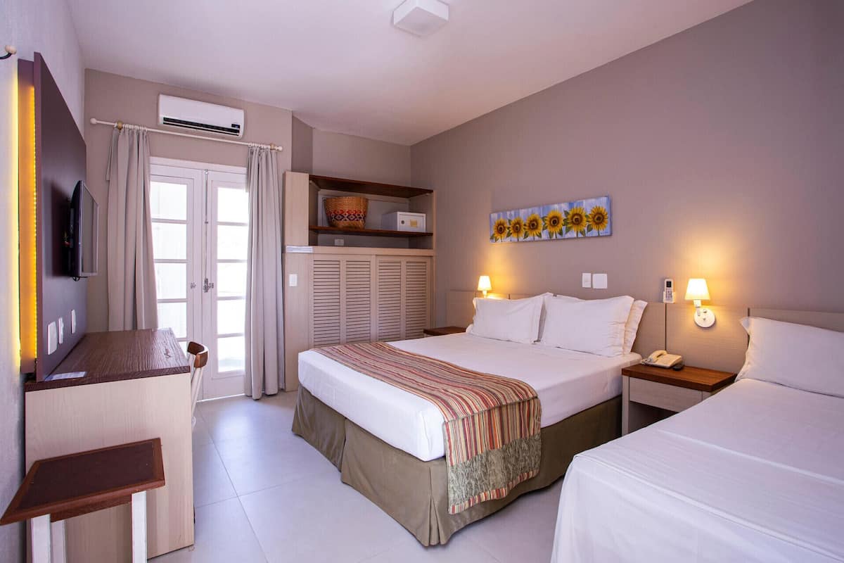 Minibar, in-room safe, desk, blackout curtains