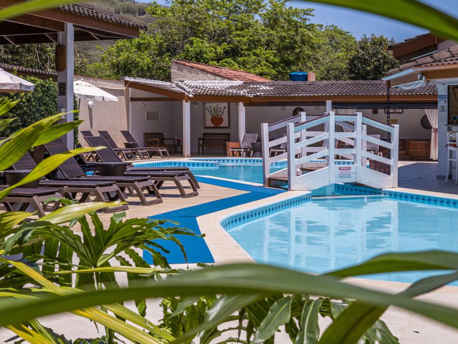 2 outdoor pools, pool umbrellas, sun loungers