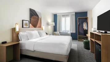 Hochwertige Bettwaren, Pillowtop-Betten, Schreibtisch