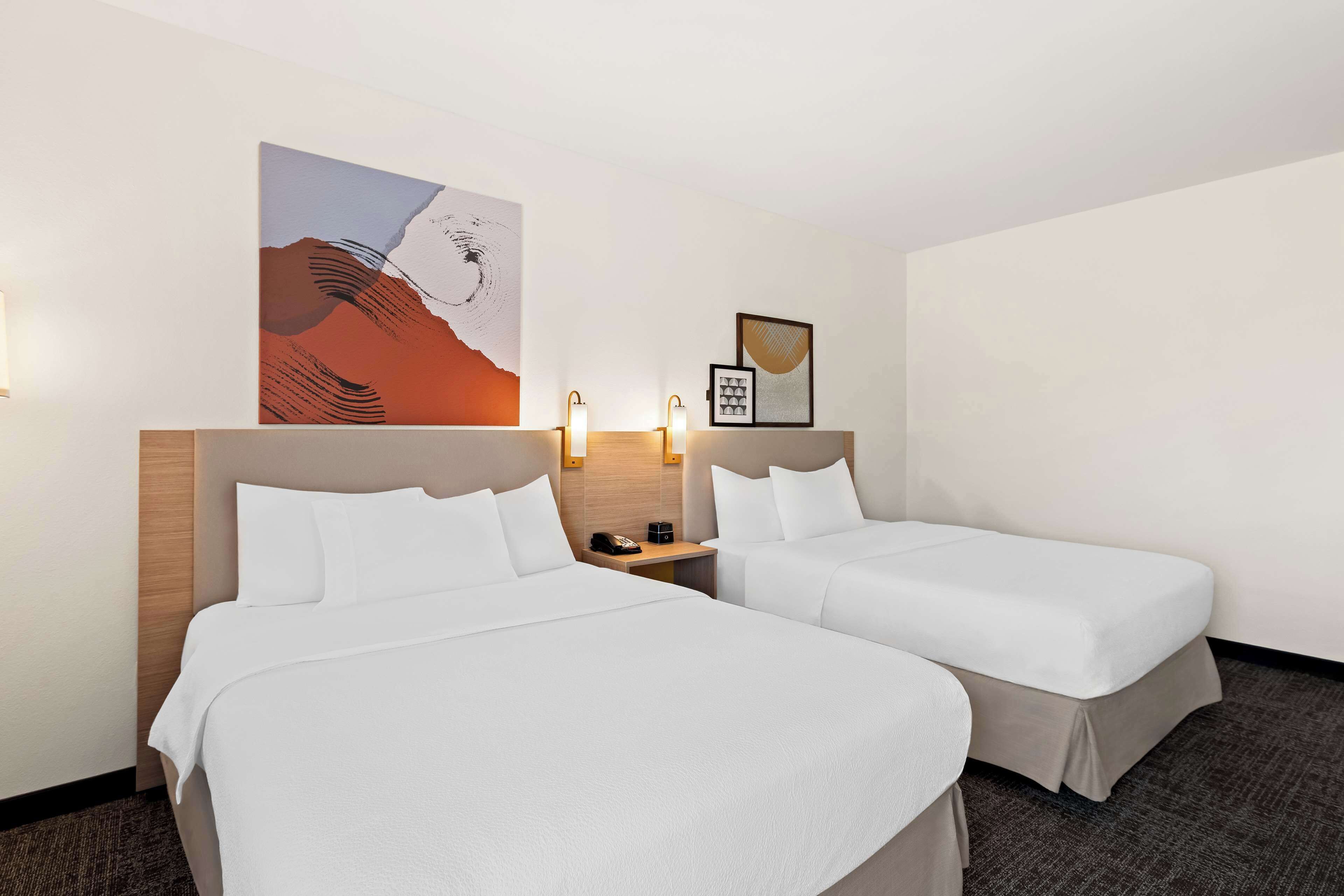 room, 2 queen beds | premium bedding, pillow-top beds, desk, laptop workspace