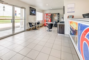 Sala de estar en el lobby
