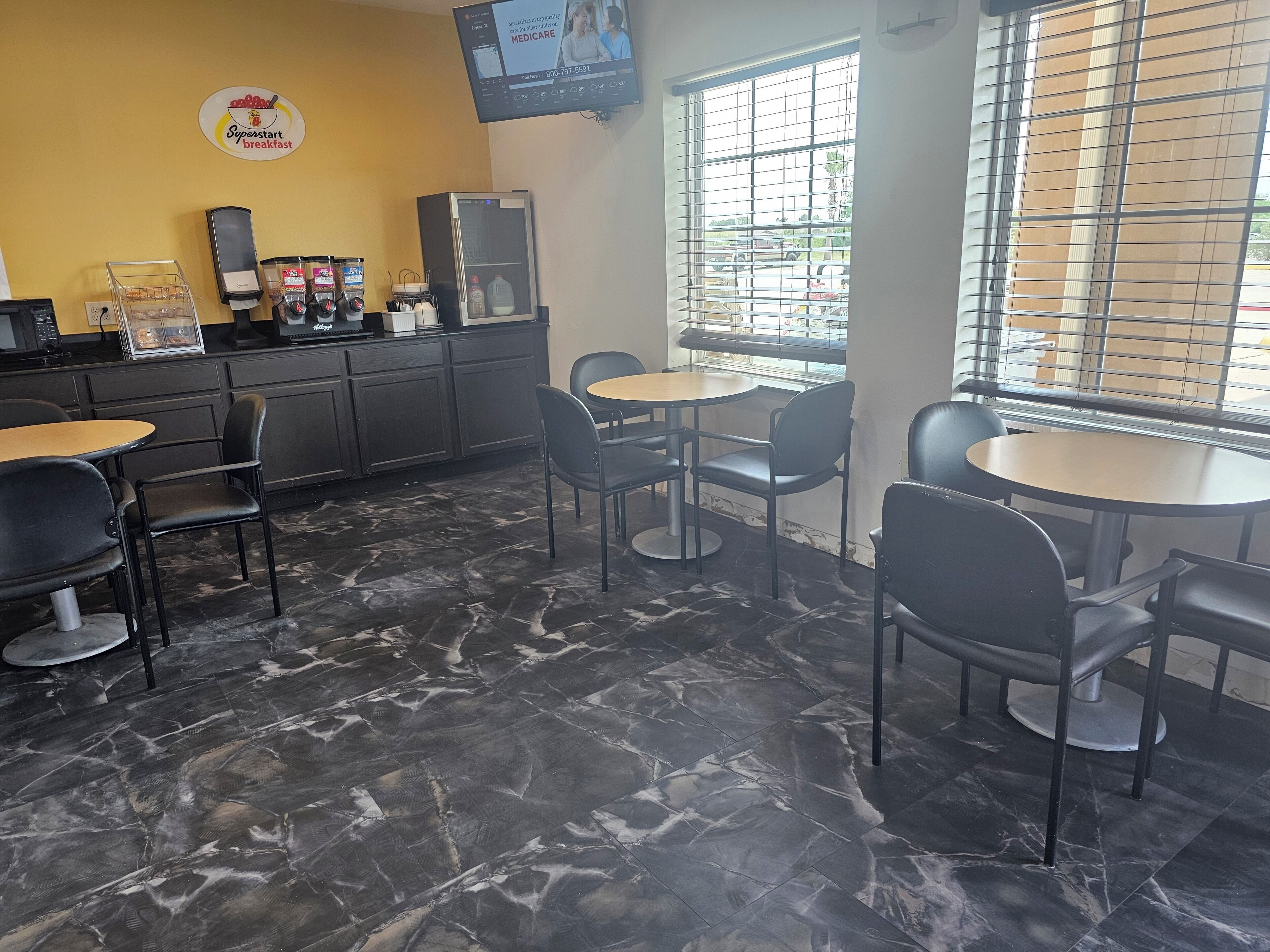 Free daily on-the-go breakfast