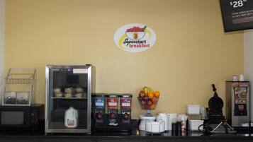 Tägliches inbegriffenes Frühstück zum Mitnehmen