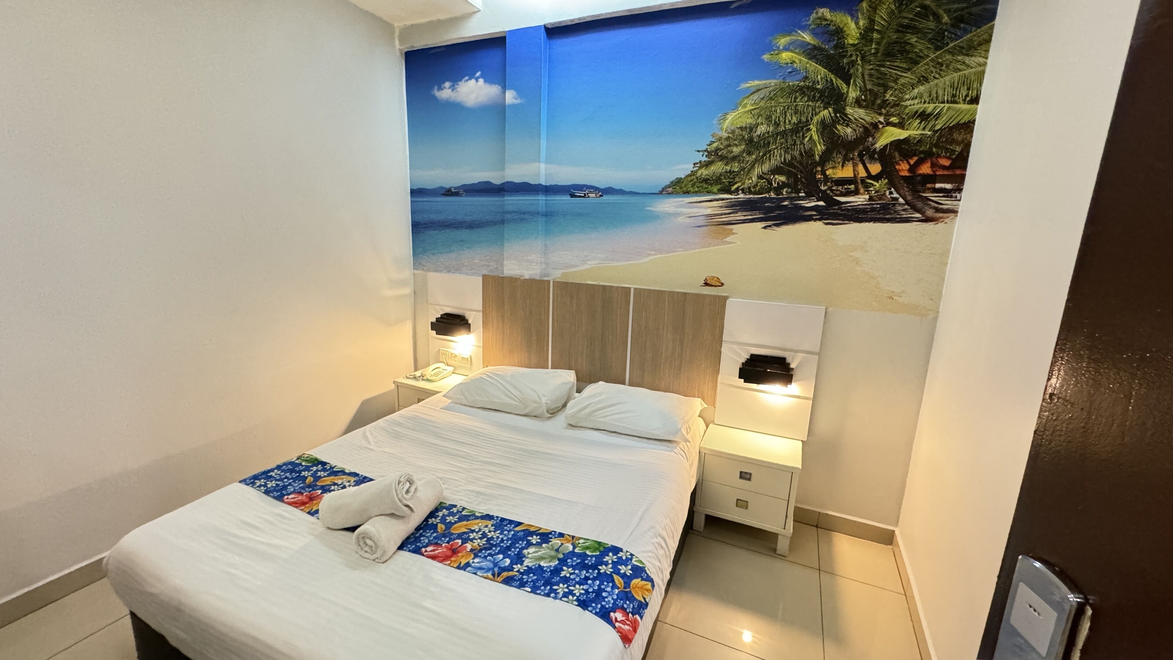 Deluxe Queen No Window | Individually furnished, desk, laptop workspace, free WiFi