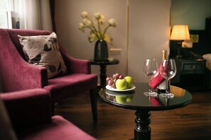 Junior Suite, City View | Minibar, in-room safe, desk, laptop workspace - Hanoi Harmonia Hotel & Spa (Hanoi)