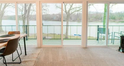 A Gorgeous Riverfront Renovation Minutes From Downtown Cedar Falls