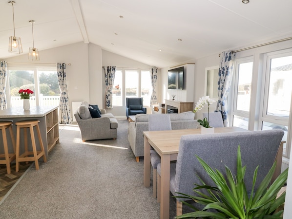 Living area - Dershel Lodge (Dumfries)