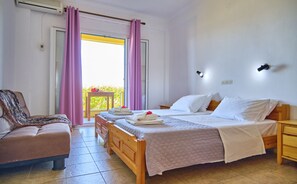 2 chambres, bureau, Wi-Fi gratuit, draps fournis