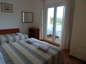 2 chambres, Wi-Fi gratuit, draps fournis