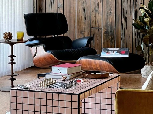 Downtown Mid-Century Modern Condo with Retro Vibes