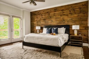 3 soverom, strykejern/-brett, reiseseng for barn og wi-fi (inkludert)