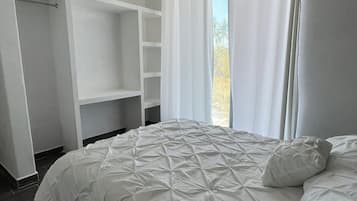 Condo familiar | 2 habitaciones, wifi gratis y ropa de cama