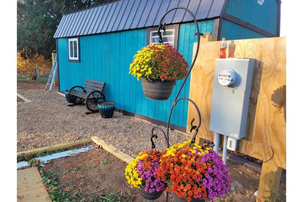Enceinte de l’hébergement