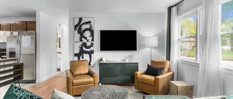 Televisie en een kantoor