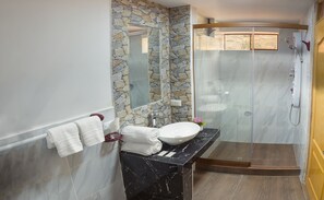 Dusche, Handtücher