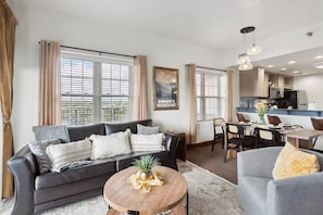 Smart TV, fireplace, streaming services, offices