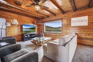 Smart-TV, Kamin, DVD-Player, Tischfußball