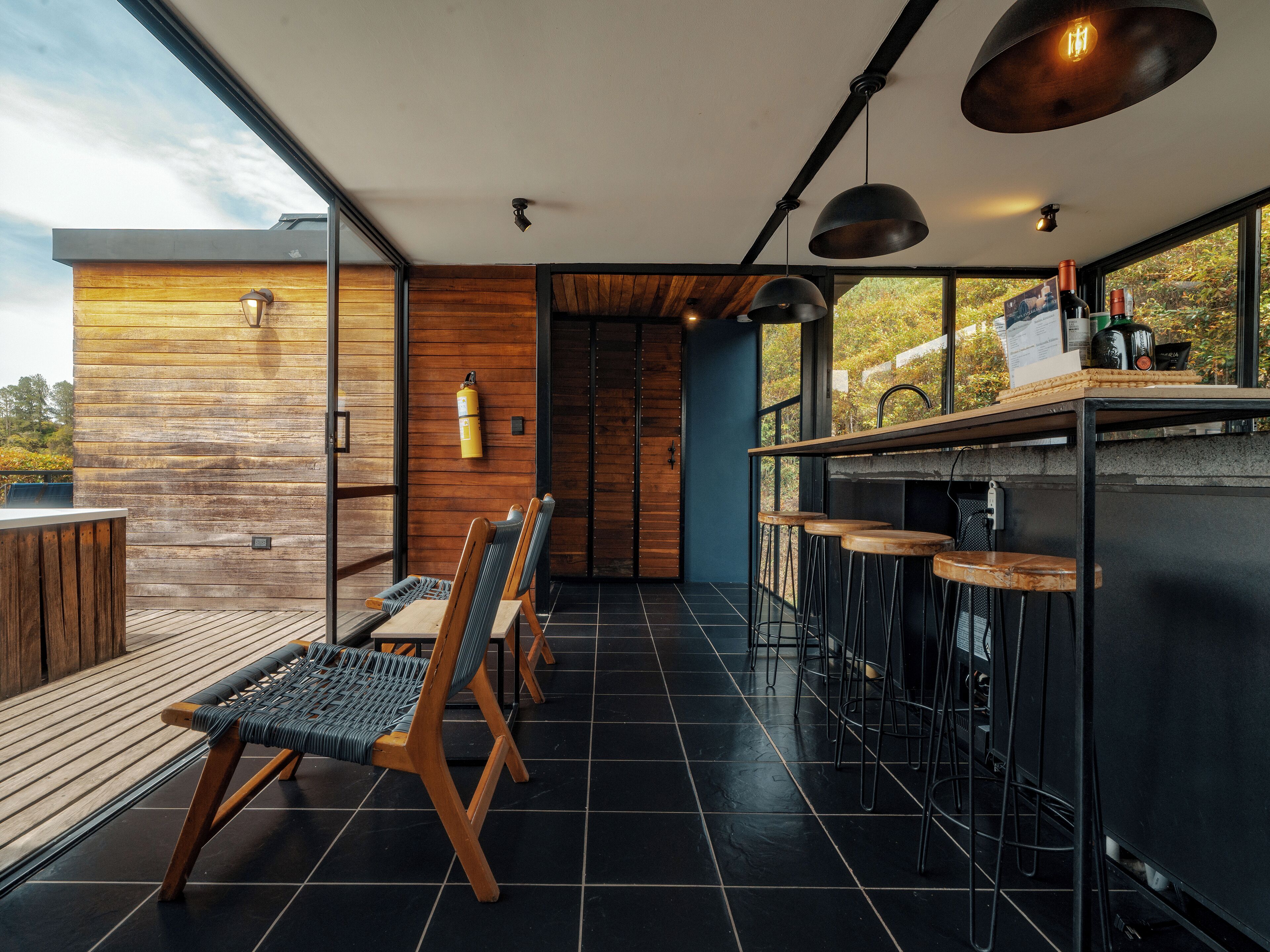 Habitación familiar | Cocina privada | Frigobar y utensilios de cocina 