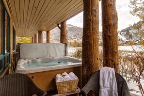 Idromassaggio all'aperto