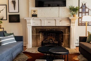 Smart TV, fireplace, offices