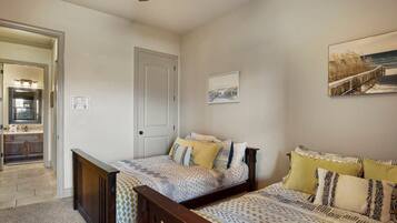 2 bedrooms, iron/ironing board, travel crib, WiFi