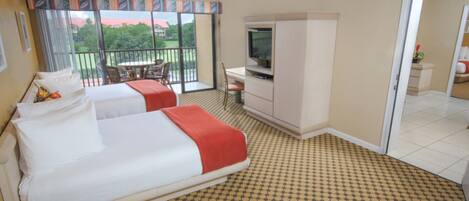 2 室のベッドルーム、アイロン / アイロン台、WiFi、ベッドシーツ