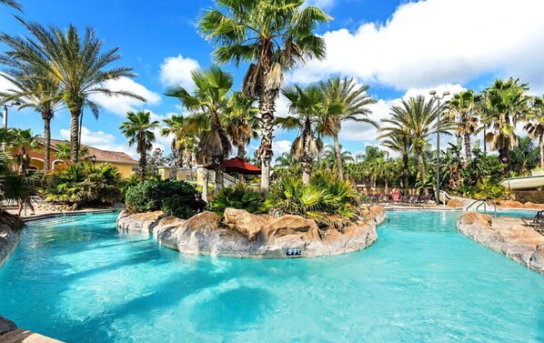 Alberca al aire libre 