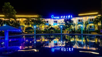 Voorkant van accommodatie