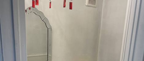 Combined shower/bathtub