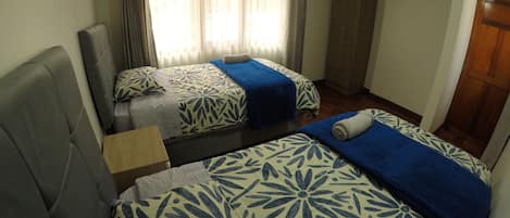 3 bedrooms, iron/ironing board, free WiFi, bed sheets