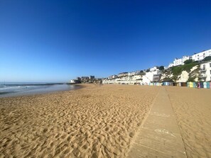 On the beach