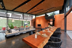 Sala de estar en el lobby