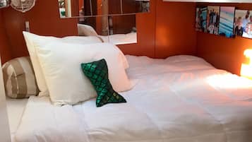 2 dormitorios y ropa de cama