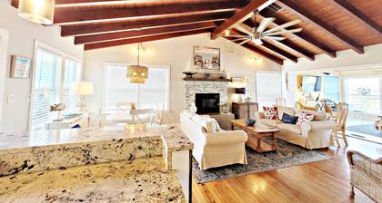 Riverfront Home | Private Pool + Dock | Dog Friendly | Walk to Beach | Free Activities Included