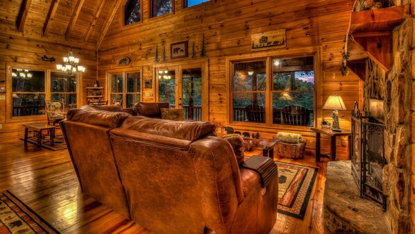 Cabaña, 4 habitaciones | Interior